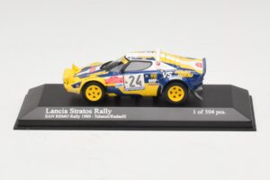 Lancia Stratos Rally #24 F. Tabaton / Radaelli San Remo Rally 1980 Minichamps 1:43 430801224 Kov