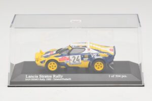 Lancia Stratos Rally #24 F. Tabaton / Radaelli San Remo Rally 1980 Minichamps 1:43 430801224 Kov – obrázok 4 z 5