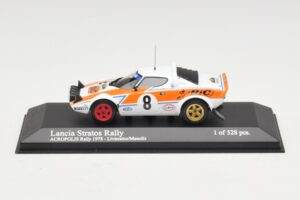 Lancia Stratos Rally #8 Livieratos / Manolis Acropolis Rally 1978 Minichamps 1:43 430781208 Kov