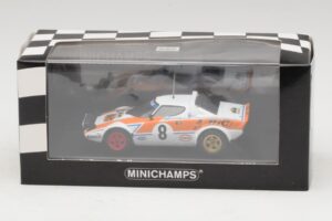 Lancia Stratos Rally #8 Livieratos / Manolis Acropolis Rally 1978 Minichamps 1:43 430781208 Kov – obrázok 5 z 5