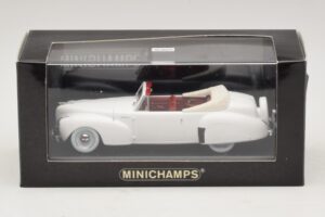 Lincoln Continental Kabriolet Biela Minichamps 1:43 400082501 Kov – obrázok 5 z 5