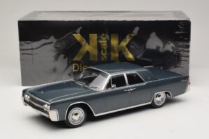 Lincoln Continental Sivá Metalíza Marnie KK-Scale 1:18 KKDC181482 Kov – obrázok 6 z 6