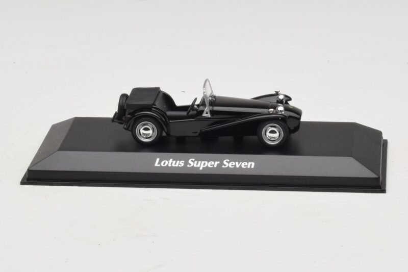 Lotus Super Seven Čierny Maxichamps 1:43 940113631 Kov