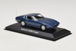 Maserati Ghibli Modrá Metalíza Maxichamps 1:43 940123321 Diecast – obrázok 3 z 5