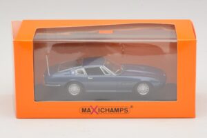 Maserati Ghibli Modrá Metalíza Maxichamps 1:43 940123321 Diecast – obrázok 5 z 5