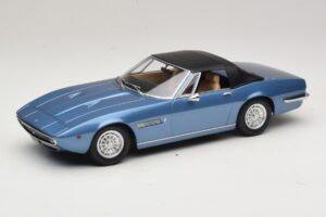 Maserati Ghibli Spyder Svetlo Modrá Metalíza KK-Scale 1:18 KKDC181304 Kov – obrázok 2 z 7