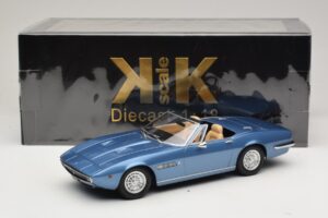 Maserati Ghibli Spyder Svetlo Modrá Metalíza KK-Scale 1:18 KKDC181304 Kov – obrázok 7 z 7