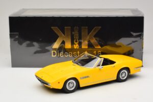 Maserati Ghibli Spyder Žltý KK-Scale 1:18 KKDC181303 Kov – obrázok 7 z 7