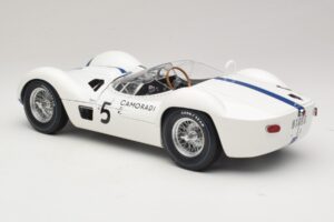 Maserati Tipo 61 #5 Camoradi S. Moss / D. Gurney 1000km Nurburgring Winner 1960 Minichamps 1:12 120601205 Kov – obrázok 7 z 8