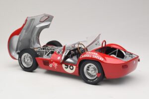 Maserati Tipo 61 #98 C. Shelby Times Mirror GP For Sportscars 1960 Minichamps 1:12 120601298 Kov – obrázok 5 z 8