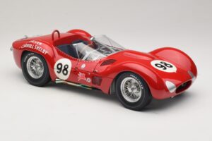 Maserati Tipo 61 #98 C. Shelby Times Mirror GP For Sportscars 1960 Minichamps 1:12 120601298 Kov – obrázok 6 z 8