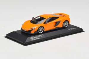 McLaren 675LT Oranžový Minichamps 1:43 537154421 Diecast – obrázok 2 z 5