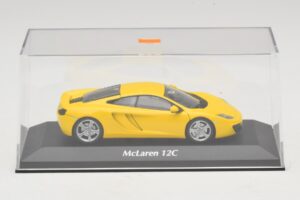 McLaren MP4-12C Žltý Maxichamps 1:43 940133020 Diecast – obrázok 4 z 5