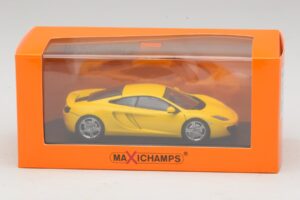 McLaren MP4-12C Žltý Maxichamps 1:43 940133020 Diecast – obrázok 5 z 5