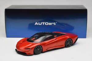 McLaren Speedtail Volcano Orange AUTOart 1:18 76088 Kompozit – obrázok 8 z 8