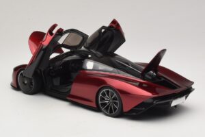 McLaren Speedtail Volcano Red AUTOart 1:18 76087 Kompozit – obrázok 5 z 8