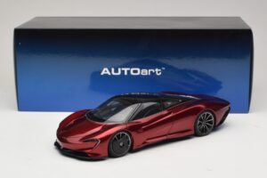 McLaren Speedtail Volcano Red AUTOart 1:18 76087 Kompozit – obrázok 8 z 8
