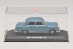 Mercedes 180 W120 Modrý Maxichamps 1:43 940033102 Diecast – obrázok 4 z 5