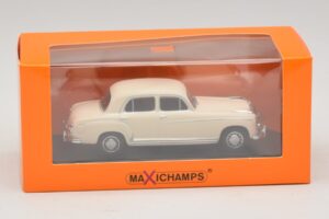 Mercedes 220 S W180 Biely Maxichamps 1:43 940033000 Kov – obrázok 5 z 5