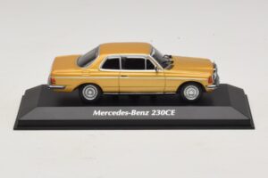 Mercedes 230 CE C123 Zlatá Metalíza Maxichamps 1:43 940032220 Diecast