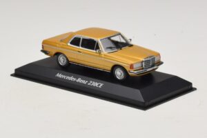 Mercedes 230 CE C123 Zlatá Metalíza Maxichamps 1:43 940032220 Diecast – obrázok 3 z 5