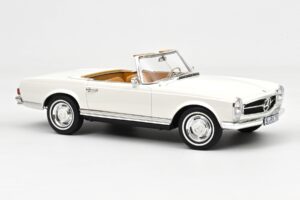 Mercedes 230 SL W113 Pagoda Biely Norev 1:12 123800 Kov