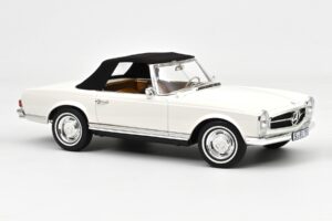 Mercedes 230 SL W113 Pagoda Biely Norev 1:12 123800 Kov – obrázok 3 z 3