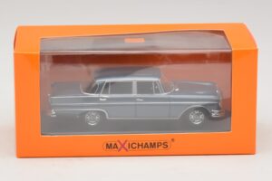 Mercedes 300 SE W112 Lang Modrá Metalíza Maxichamps 1:43 940035200 Diecast – obrázok 5 z 5