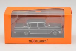 Mercedes 300 SE W112 Lang Tmavošedý Maxichamps 1:43 940035201 Diecast – obrázok 5 z 5