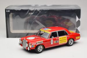 Mercedes 300 SEL 6.8 #1 H. Heyer / Betzler 24 Hours of Nurburgring 1972 Minichamps 1:18 155723401 Diecast – obrázok 6 z 6