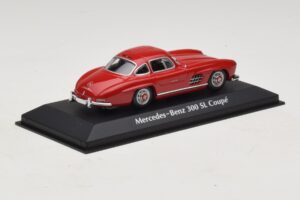 Mercedes 300 SL W198 Červený Maxichamps 1:43 940039001 Kov – obrázok 2 z 5