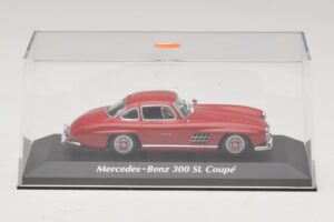 Mercedes 300 SL W198 Červený Maxichamps 1:43 940039001 Kov – obrázok 4 z 5