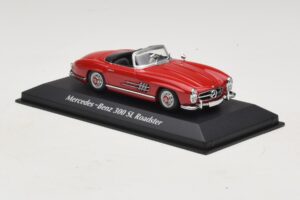 Mercedes 300 SL W198 Roadster Červený Maxichamps 1:43 940039031 Diecast – obrázok 3 z 5