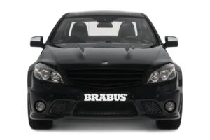 Mercedes C63 AMG W204 Brabus B63S Obsidian Black GT Spirit 1:18 GT582 Živica – obrázok 4 z 5