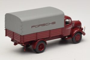Mercedes L3500 Valník Porsche Minichamps 1:43 439350027 Kov – obrázok 2 z 7