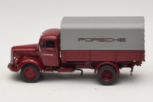 Mercedes L3500 Valník Porsche Minichamps 1:43 439350027 Kov – obrázok 3 z 7