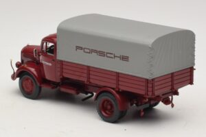 Mercedes L3500 Valník Porsche Minichamps 1:43 439350027 Kov – obrázok 5 z 7