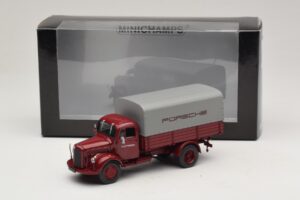 Mercedes L3500 Valník Porsche Minichamps 1:43 439350027 Kov – obrázok 7 z 7