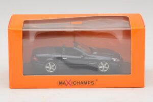 Mercedes SL R230 Modrá Metalíza Maxichamps 1:43 940037531 Kov – obrázok 5 z 5
