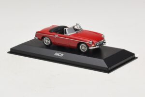 MG MGB Mk1 Červený Maxichamps 1:43 940131030 Diecast – obrázok 3 z 5