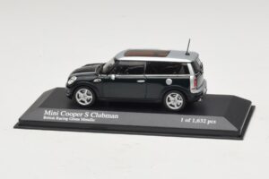 Mini Cooper S Clubman R55 Zelený Strieborný Minichamps 1:43 431138670 Diecast