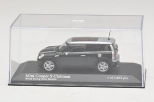 Mini Cooper S Clubman R55 Zelený Strieborný Minichamps 1:43 431138670 Diecast – obrázok 4 z 5