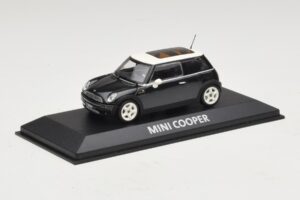Mini Cooper S R53 Tmavozelený S Panoramatickou Strechou Minichamps 1:43 MINI015 Diecast – obrázok 2 z 4