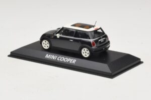 Mini Cooper S R53 Tmavozelený S Panoramatickou Strechou Minichamps 1:43 MINI015 Diecast – obrázok 3 z 4