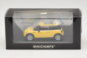 Mini Cooper S R53 Liquid Yellow S Panoramatickou Strechou Minichamps 1:43 MINI013 Kov – obrázok 4 z 4
