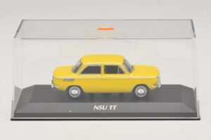 NSU TT Žltý Maxichamps 1:43 940015301 Diecast – obrázok 4 z 5