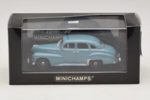 Opel Kapitän Modrý Minichamps 1:43 430043308 Kov – obrázok 5 z 5
