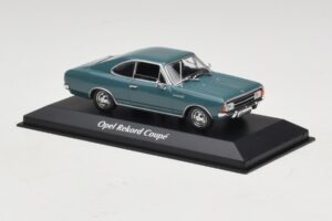 Opel Rekord C Kupé Modrý Maxichamps 1:43 940046121 Diecast – obrázok 3 z 5