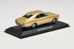 Opel Rekord C Kupé Zlatý Maxichamps 1:43 940046120 Diecast – obrázok 2 z 5