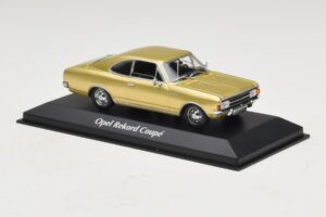 Opel Rekord C Kupé Zlatý Maxichamps 1:43 940046120 Diecast – obrázok 3 z 5